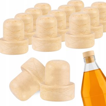 shumee 50x zamaški 21 mm za steklenice vina, sintetični za steklenice likerjev, neprepustni