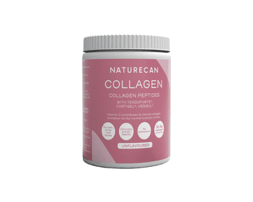 Naturecan kolagen v prahu, bez smaku, 900g 12,2g na porcijo, tip I in III