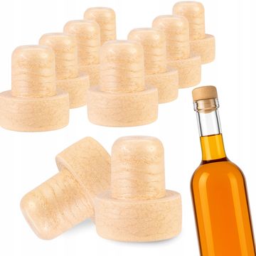 shumee 50 kosov VOGALNIKOV ZA STEKLENICE ZA VINO, JABOLČNIK, LIKERJE 18,5 mm ZAPIRALKA V OBLIKI GOBE