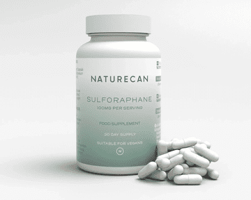 Naturecan sulforafan, 60 kapsul, 100mg na odmerek