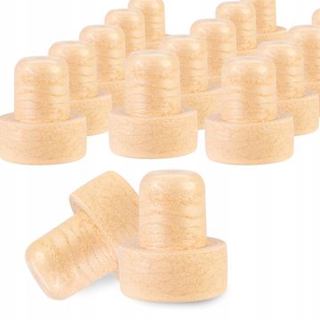 shumee 100x zamaški za steklenice, zamašek za steklenice soka, sintetična goba, 18,5 mm