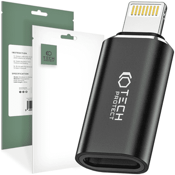Tech-protect TECH-PROTECT ADAPTER IZ LIGHTNING V TYPE-C ZA APPLE TELEFONE
