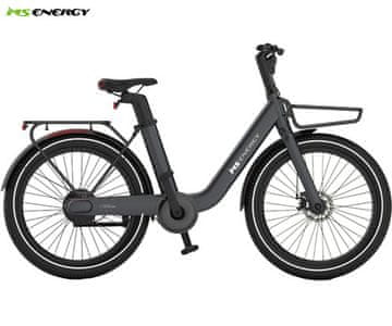 MS ENERGY Cityzen C102 električno kolo, 250 W, do 70km, LCD, sivo (Dark Gray)