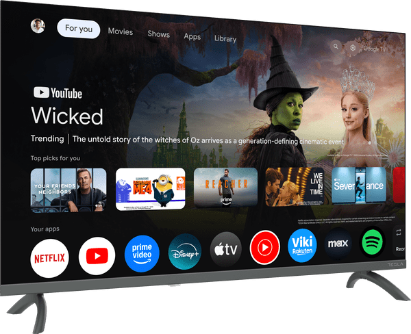 Pametna zabava z Google TV in glasovnim upravljanjem
