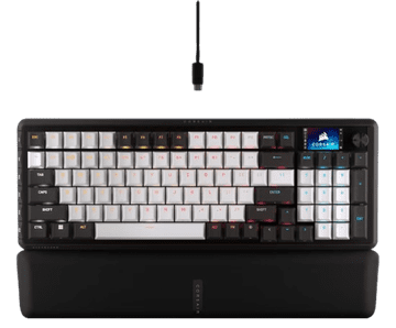 Corsair Vanguard 96-MLX Plasma-Dual gaming tipkovnica, RGB, črna (CH-91E921E-NA)
