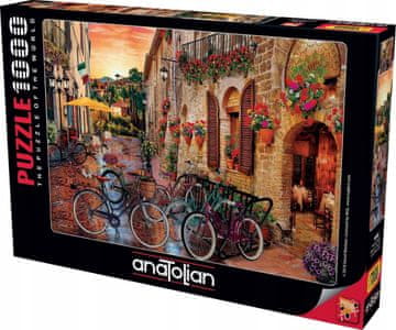 AnaTolian Puzzle Kolesarjenje v Toskani 1000 kosov