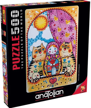 AnaTolian ANATOLIJA Puzzle Matryoshka 500 kosov