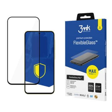 3MK Samsung Galaxy A35 5G - 3mk FlexibleGlass Max črna