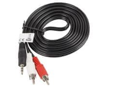 Lanberg CABO DE ÁUDIO LANBERG MINIJACK 2XCHINCH PARA AMPLIFICADOR DE ALTO-FALANTE ESTÉREO