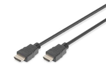 Digitus CABO HDMI 1.4 DIGITUS COM ETHERNET HDMI A/HDMI A 3M PARA TV E MONITOR