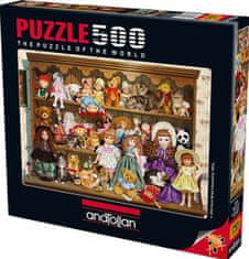 AnaTolian Puzzle Babičina polica s punčkami 500 kosov