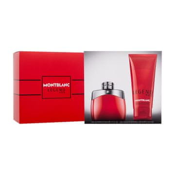 Mont Blanc Legend Red darilni set parfumska voda 50 ml + gel za prhanje 100 ml za moške
