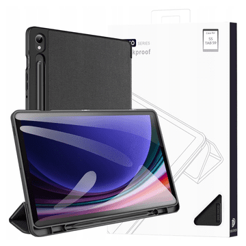 Dux Ducis Ovitek Dux Ducis Domo Flip s funkcijo Smart Sleep za Samsung Galaxy Tab S9 - črn