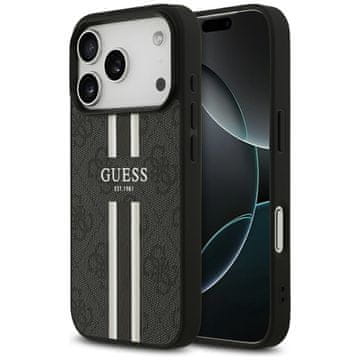 Guess OVITEK GUESS S ČRTKAMI IN 4G MAGSAFE ZA IPHONE 17 PRO