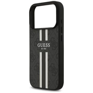 Guess Ovitek Guess za iPhone 17 Pro - MagSafe, zaščitni ovitek za hrbtno stran, črn, TPU+PC