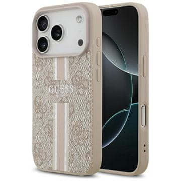 Guess OVITEK GUESS S ČRTKAMI IN 4G MAGSAFE ZA IPHONE 17 PRO