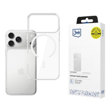 3MK Apple iPhone 17 Pro Max - prozoren ovitek MagCase