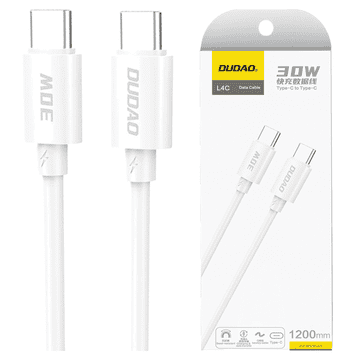 DUDAO DUDAO USB-C NA USB-C KABEL 30W ZA TELEFONE MOTOROLA 1,2 M HITRO POLNJENJE