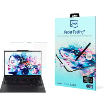 3MK 3MK PAPIRNI OBČUTEK ZA LENOVO THINKPAD T14S 15-PALČNE TABLICE BREZ LEPILNEGA OBČUTKA