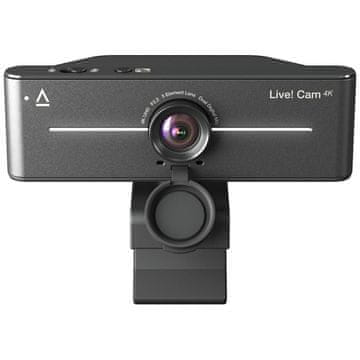 Creative Spletna kamera Creative 4K UHD črne barve