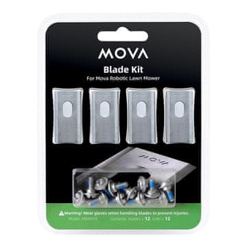 Mova KOMPLET REZIL MOVA ZA ROBOTSKI KOSILNIK 600 1000 NADOMESTNI DODATKI