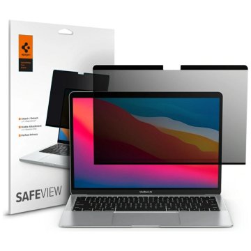 Spigen SPIGEN FILM ZA VARENO PREGLEDOVANJE ZA MACBOOK AIR 13 2023 2025 Z ZAŠČITO ZASEBNOSTI IN AVTORIZACIJE