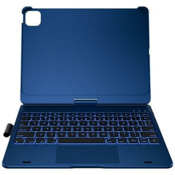 Flexbook Touch s tipkovnico za iPad Air 11" 2024/2025, pacifiško modra