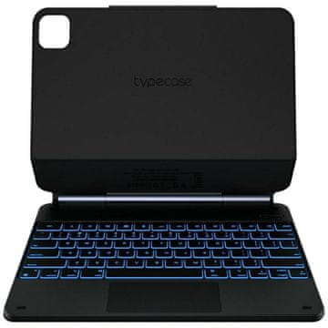 Ovitek Edge s tipkovnico za iPad Air 13" 2024/2025, črn