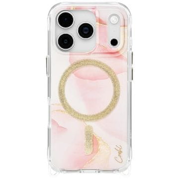 UNIQ UNIQ COEHL AERIS OVITEK ZA IPHONE 17 PRO Z MAGNETNIM POLNILNIM ZADNJIM DELOM, ROZA
