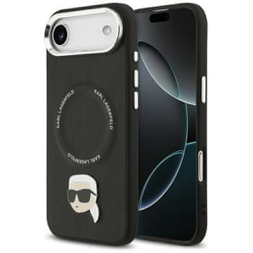 Karl Lagerfeld OVITEK ZA TELEFON KARL LAGERFELD KARL PIN MAGSAFE ZA IPHONE AIR ČRNEGA RAZMERJA
