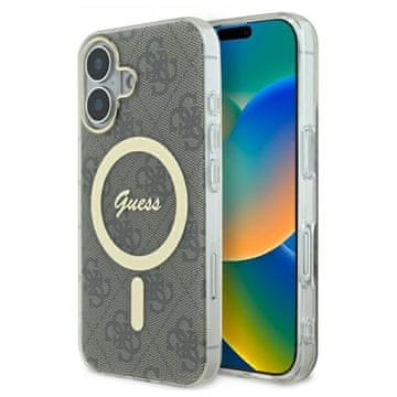 Guess TRDI OVITEK GUESS Z LOGOM MAGSAFE 4G ZA IPHONE 16 6.1