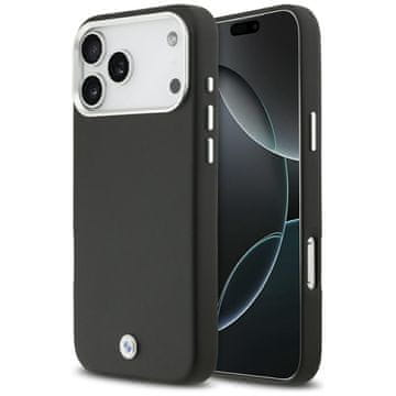 Bmw Kovinski ovitek MagSafe z napisom za iPhone 17 Pro Max, črne barve