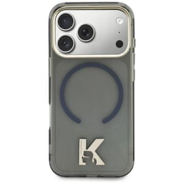 Karl Lagerfeld OVITEK KARL LAGERFELD IML Z LOGOM K ZA IPHONE 17 Z MAGSAFE IN MODERNIM ZAŠČITNIM PLATOM