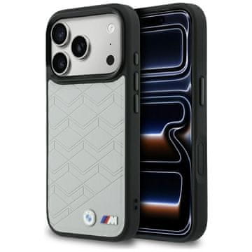 Bmw Ovitek MagSafe z logotipom v obliki črke M za iPhone 17 Pro Max, siv