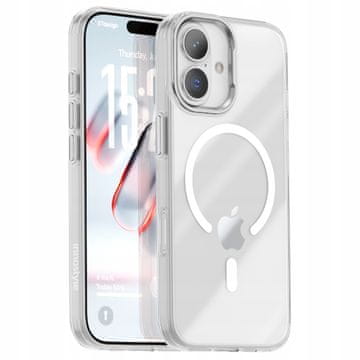 Innostyle INNOSTYLE MAGNETNI OVITEK OJAČAN ZA MAGSAFE IPHONE 17 SREBRN