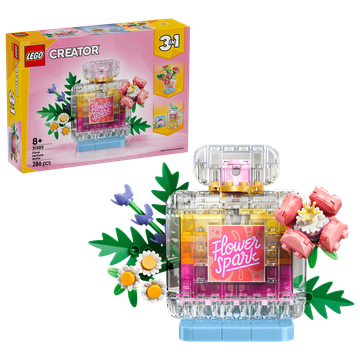 LEGO Creator Cvetlični okras – steklenička parfuma 31383