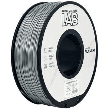 Professional Lab ASA srebrn filament 1,75 mm | Prof. Lab | 1 kg UV-odporen material za 3D tiskanje