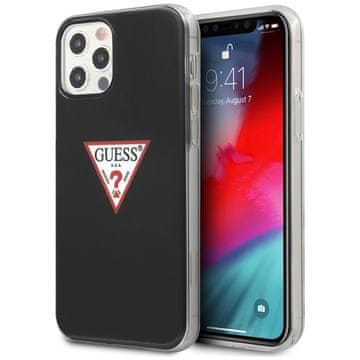 Guess OVITEK GUESS HARD ZA IPHONE 12 12 PRO 6.1 TRIANGLE COLLECTION COVER