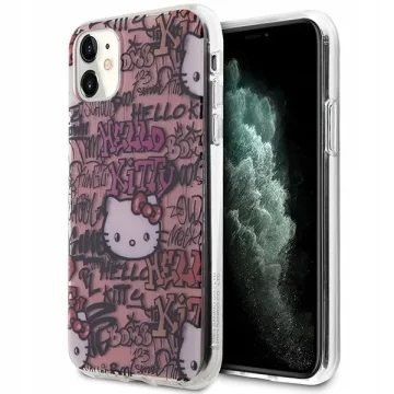 HELLO KITTY ETUI HELLO KITTY HARDCASE ZA IPHONE 11 6.1 XR Z GRAFITI ZAŠČITO ZA TELEFON