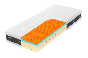 Tropico Vzmetnica Super Fox Visco Wellness 24, KOMPRI BOX 100x200