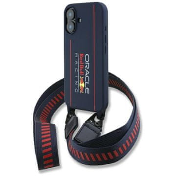Red Bull RED BULL TRDI OVITEK ZA IPHONE 16 6.1 MAGSAFE SILIKONSKI S TRAKOM IN LOGOTIPOM