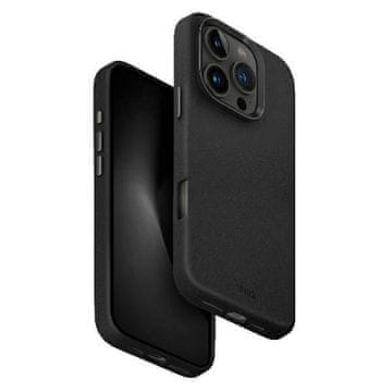 UNIQ Ovitek Lyden za iPhone 16 Pro Max 6,9" z magnetnim polnjenjem, črn/črn