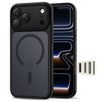 Tech-protect MAGPEAK MAGSAFE CC ZA IPHONE 17 PRO MAT ČRNA