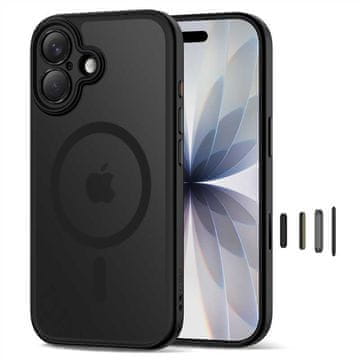 Tech-protect TECH-PROTECT MAGPEAK ZA MAGSAFE OVITEK ZA IPHONE 17 PRO MAT ČRN ZAŠČITNI