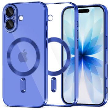 Tech-protect MAGFLEX MAGSAFE ZA IPHONE 17 SVETLEČA MEGLENO MODRA