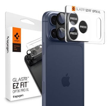 Spigen SPIGEN ZAŠČITNO OVITEK ZA IPHONE 17 PRO MAX GLASS.TR EZ FIT ZAŠČITNO OVITEK ZA KAMERO