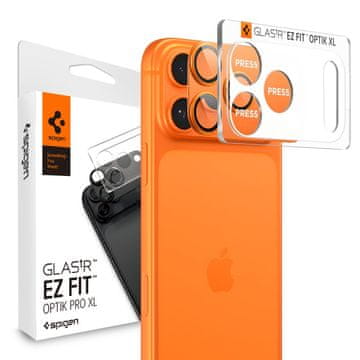Spigen ZAŠČITNO OVITEK ZA KAMERO SPIGEN ZA IPHONE 17 PRO GLAS.TR Z ENOSTAVNO NAMEŠKO