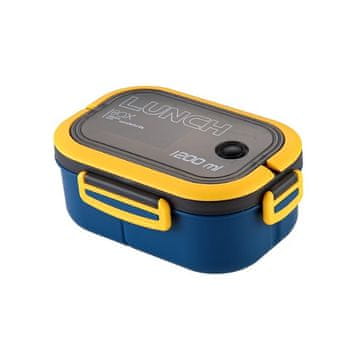 LIVEFY škatla za malico s priborom Lunch 1.2l, modra