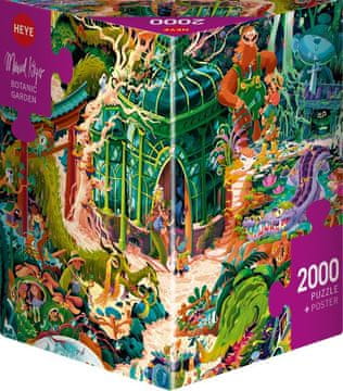 Heye Puzzle Botanični vrt 2000 kosov