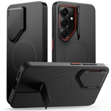 Tech-protect ZAŠČITNI OVITEK TECH-PROTECT KEVLAR AURA ZA GALAXY S26 ČRNO-ORANŽEN